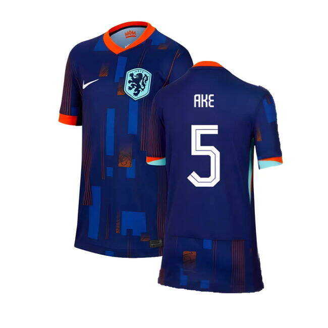 Exquisite 2024-2025 Netherlands Away Shirt (Kids) (Ake 5) Good Quality