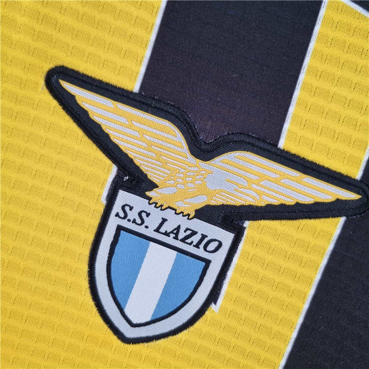 98-00 Lazio Retro Yellow Soccer Jersey Football Shirt - Official