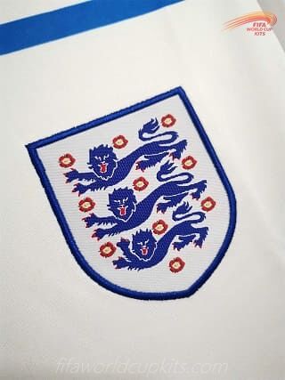 England Soccer Kit season 1980 Home Game