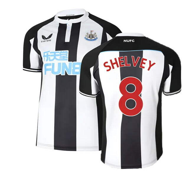 Match Day Newcastle Newcastle United Home Shirt Shelvey #8 Profess...
