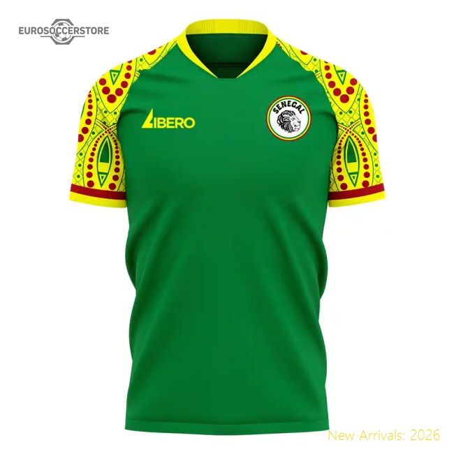 Senegal National Team 2025-2026 Away Concept Football Kit (libero)