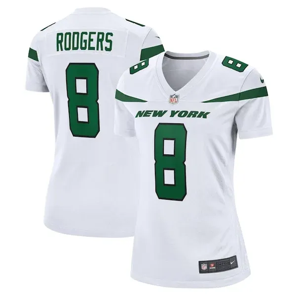 None Aaron Rodgers  Jersey - White | NFL Player Jersey | NFL Football