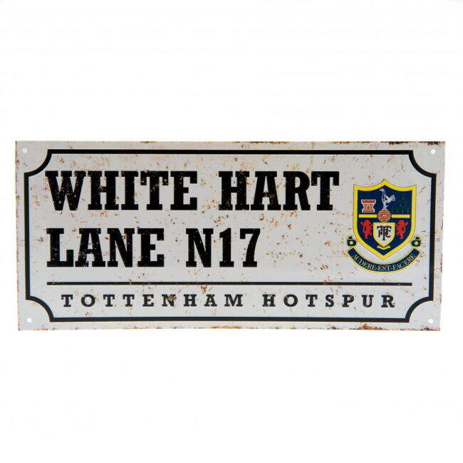 Tottenham Hotspur FC Retro Street Sign (Collector's Item)