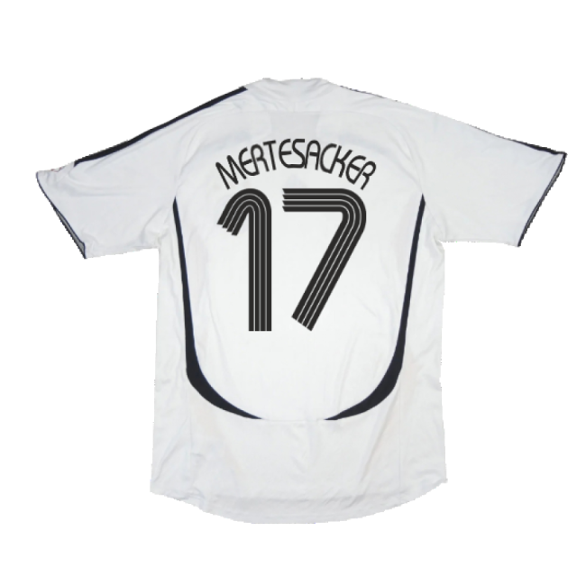 Mertesacker 17 2005-2006 Germany Soccer Team Home Shirt