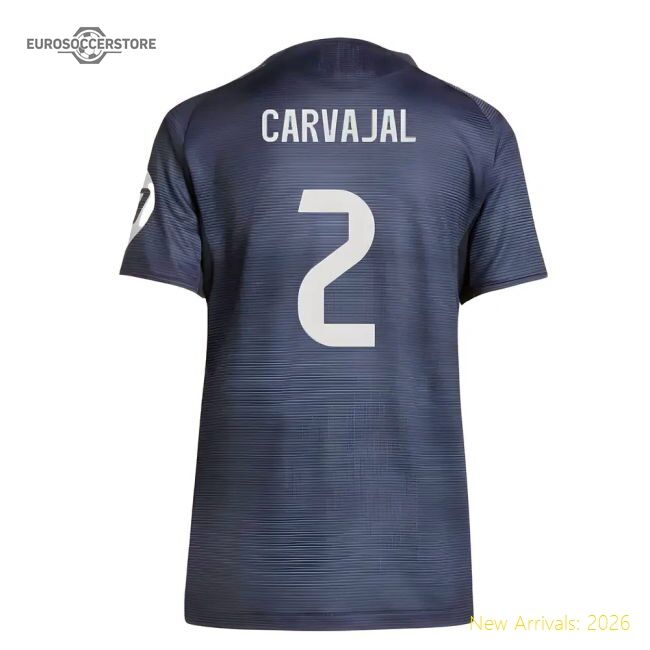 Excellent 2025-2026 Real Madrid Authentic Away Jersey (ladies) (car