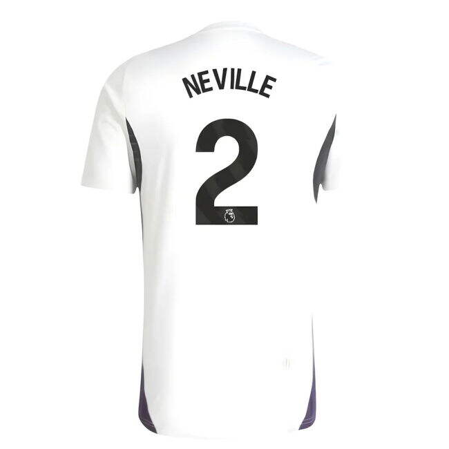 2025-2026 Man Utd Training Jersey (White) (Neville 2) - high quality