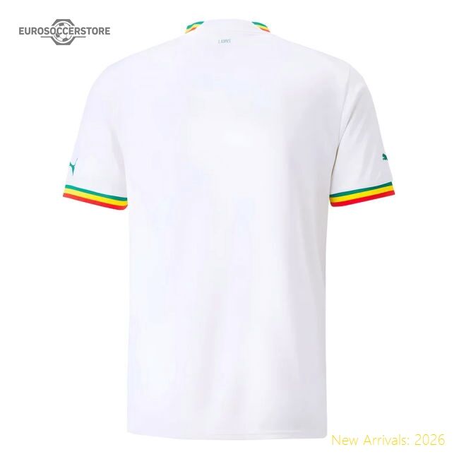 Senegal 20222023 Home Official Jersey Madults Retro Breathable