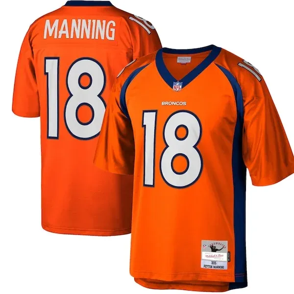 Performance None Replica Jersey - Premium Orange NFL Fan Jersey | G...