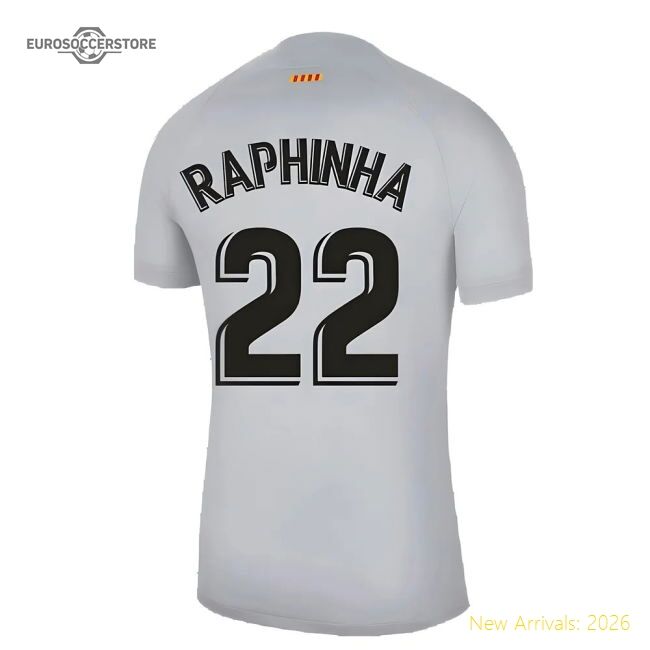 Performance 2022-2023 Barcelona Third Shirt (Raphinha 22)