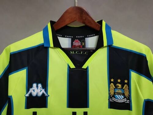 Authentic Manchester City 1998-2000 Visitante - Supporter Gear