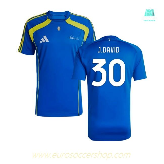 2025-2026 Juventus UBP Jersey (Royal) (J.David 30)