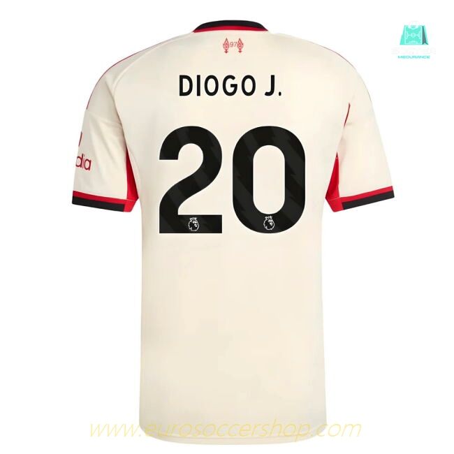 2025-2026 Liverpool Away Shirt (Diogo J. 20)