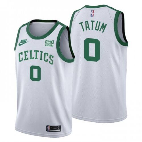 Boston Boston Celtics #0 Jayson Tatum Womens Nike Releases Classic Edition NBA 75th Anniversary Jersey White Womens