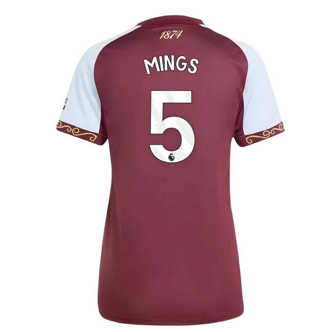 Vintage Aston Villa 2025-2026 Aston Villa Home Shirt (Womens) (Ming...