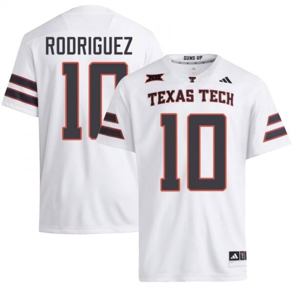 Team Leader Men Texas A&m Aggies #10 Jacob Rodriguez Men Red Jersey