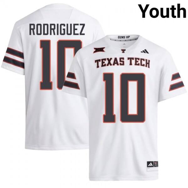 Authentic Youth Texas A&m Aggies #10 Jacob Rodriguez Youth Red Line