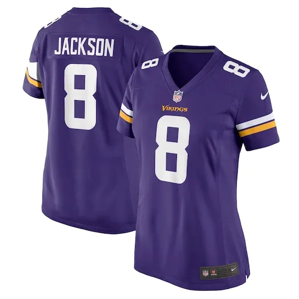 None Trishton Jackson Game Jersey - Purple | NFL Player Jersey