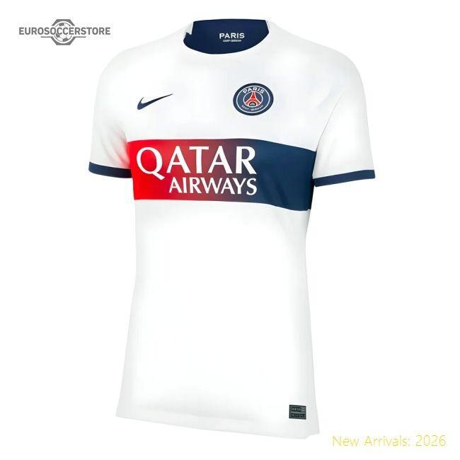 Official Best-Selling 2023-2024 Psg Away Shirt (Womens)