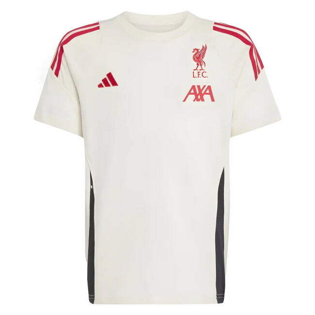 2025-2026 Liverpool Training Tee (White) - Kids
