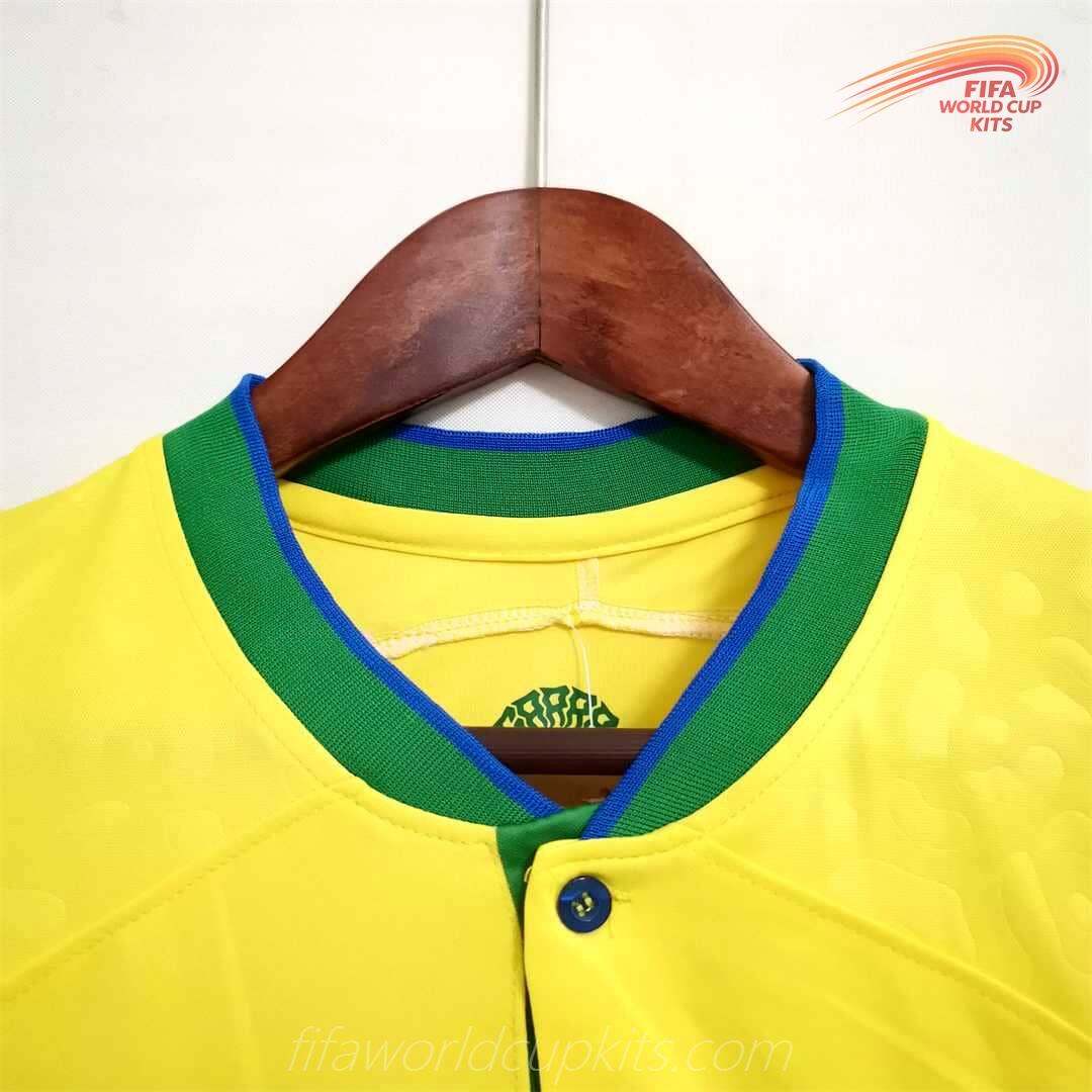 Brazil 2022 World Cup Home Football Kit