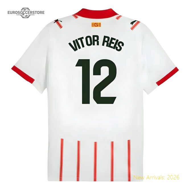 Authentic Home La Liga Team Vitor Reis Jersey 2025-2026 Lightweight