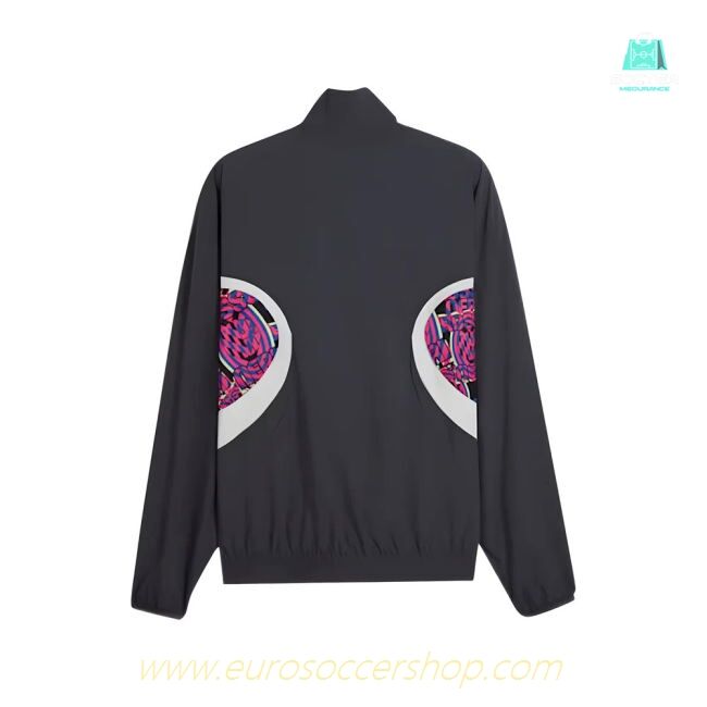 2023-2024 AC Milan FtblNrgy Woven Jacket (Strong Gray)