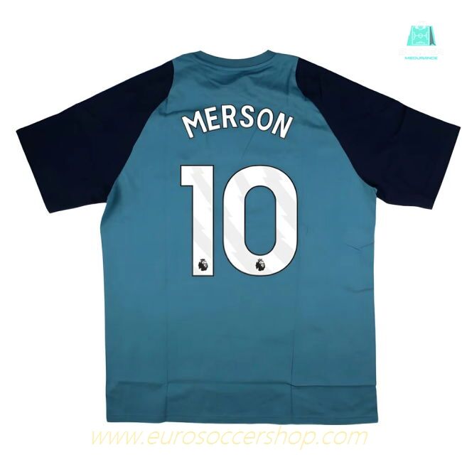 2025-2026 Arsenal Training Tee (Blanch Blue) (Merson 10)