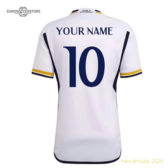 Premium 2023-2024 Real Madrid Main Jersey (your Name) - Affordable