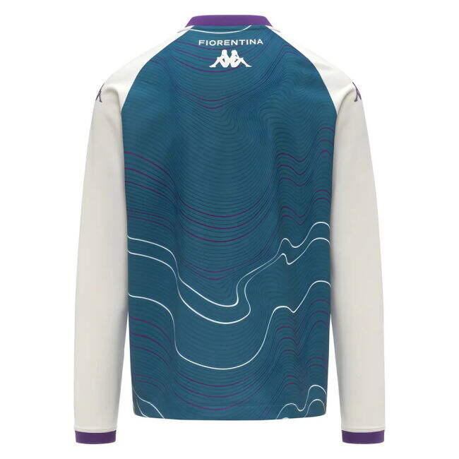 2025-2026 Fiorentina Pre Match Sweat Top (Turquoise)