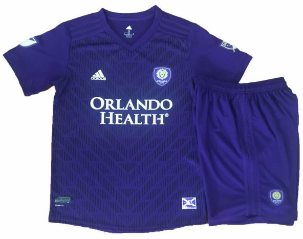 Kids Orlando City SC Home 201920 Kit ShirtShorts - Official Replica