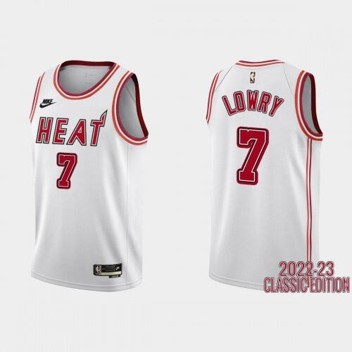 Miami Heat Kyle #7 Game-Ready Performance Jersey Vintage Look