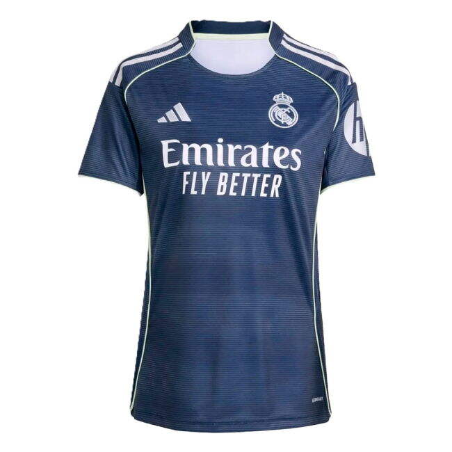 2025-2026 Away Shirt by Real Madrid Authentic (Womens