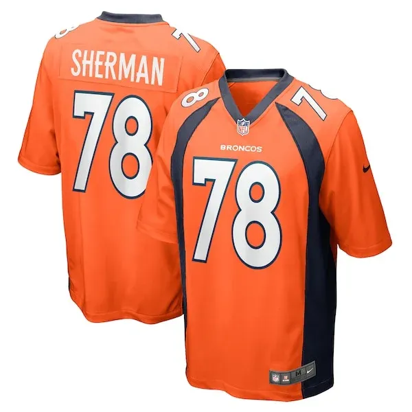 Performance None Game Jersey - Premium Orange NFL Fan Jersey | Game...