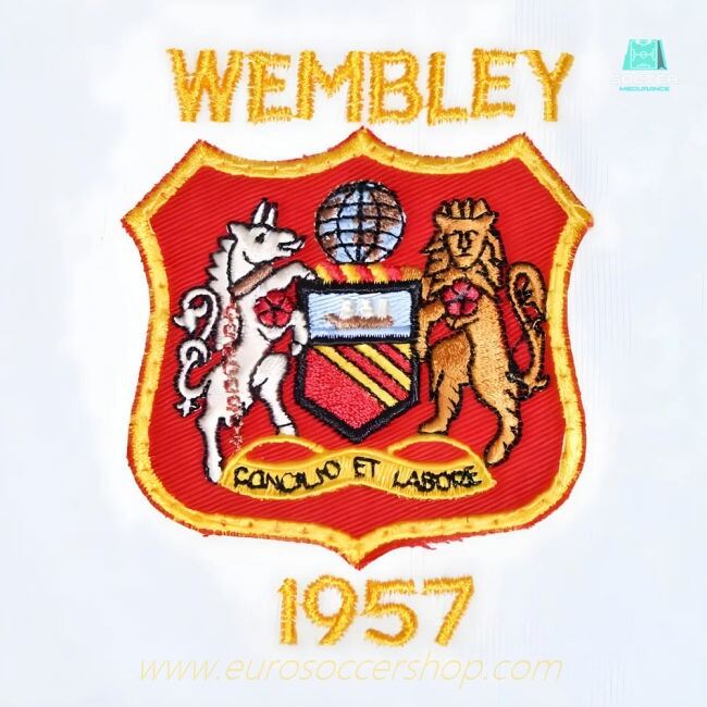 Manchester Reds 1957 FACF Kids Retro Football Shirt