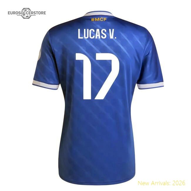 2025-2026 Real Madrid Third Jersey (lucas V 17) - Supporter Edition