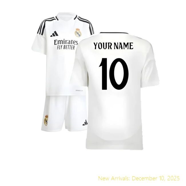 Official Real Madrid (rm) Home - Supporter Jersey - Authentic