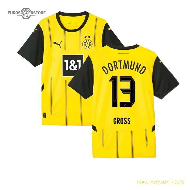 Elite 2024-2025 Borussia Dortmund Home Shirt (gross 13)