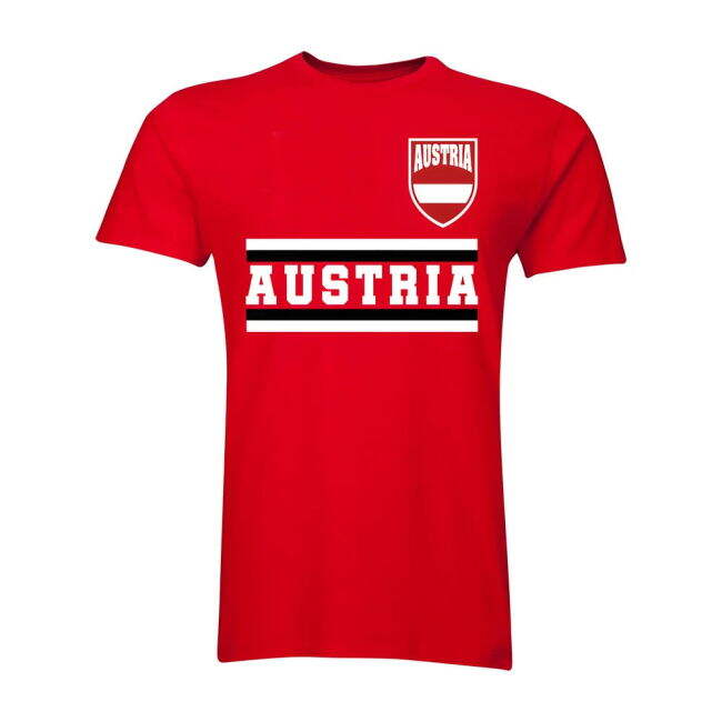 Updated Austria Home Football Shirt 2025-2026