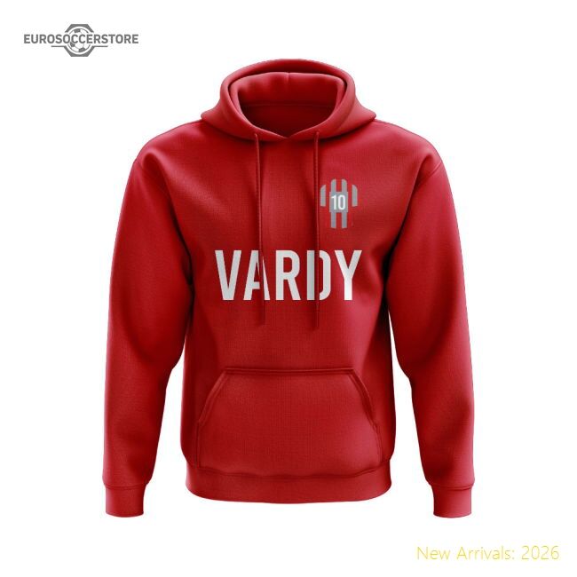 Jamie Vardy Cremonese Number Hoody (red) - Supporter Edition