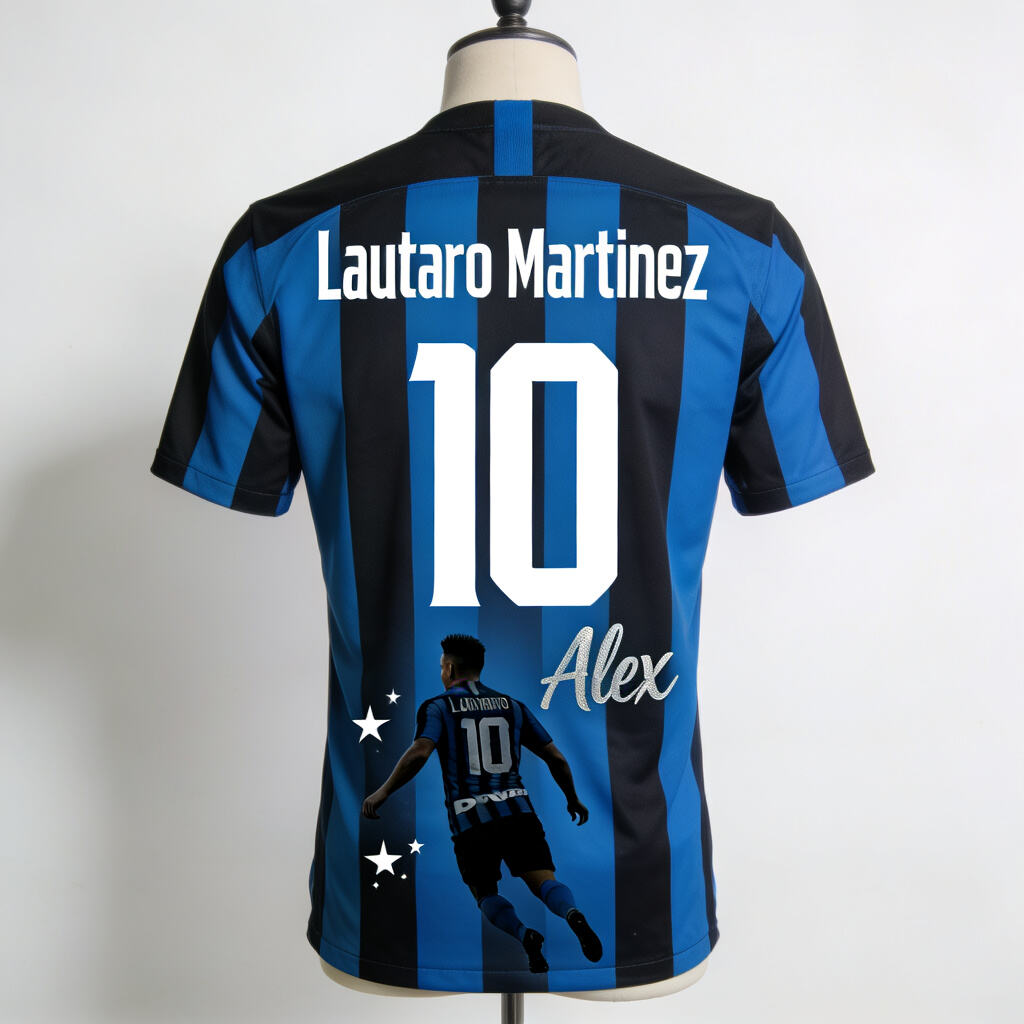 Personalized football jersey customization concept: the perfect fusion of star effect and personal identity