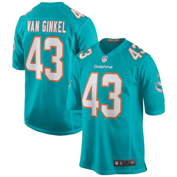 Performance None Game Jersey - Premium Aqua NFL Fan Jersey | Game D...