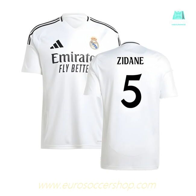 2024-2025 Real Madrid Home Shirt (Zidane 5)