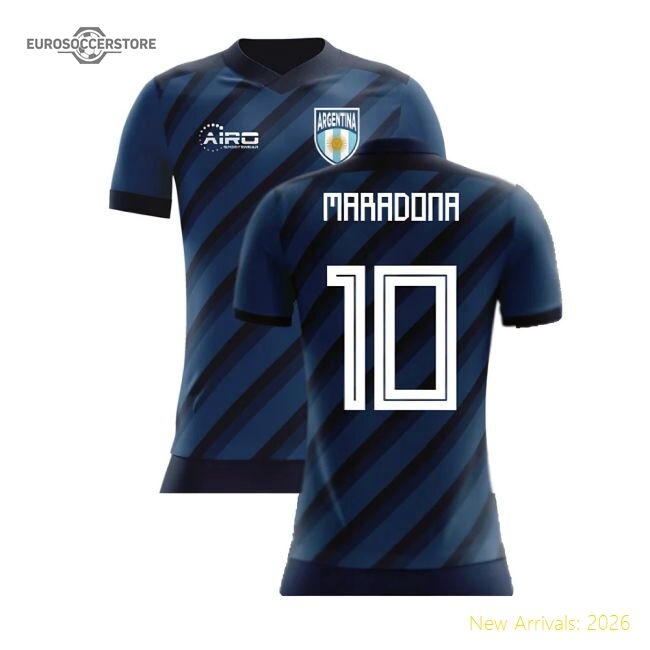 Football Argentina Jersey - Authentic Soft Construction