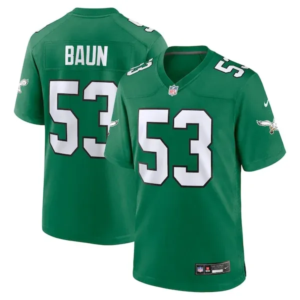 None Game NFL Jersey - Green | Authentic Football Apparel | NFL Footba