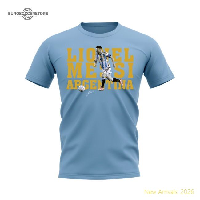 Messi Argentina T-shirt - High-performance Soft Construction