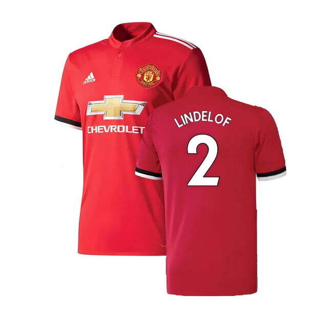 Lindelof 2 2017-2018 Manchester United FC Home Jersey