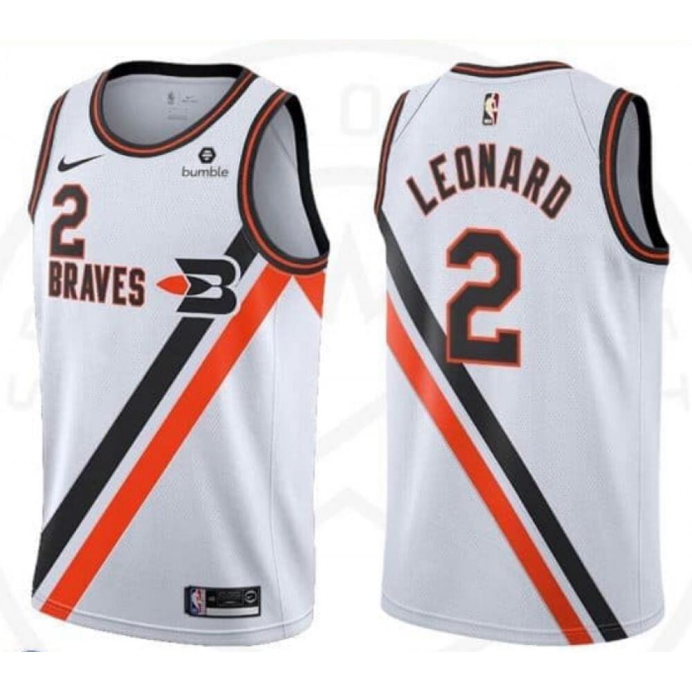 Authentic Jersey Kawhi Leonard2 - White - Game Day Essential
