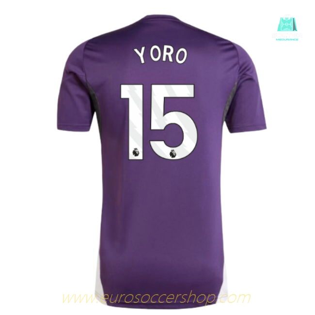 2025-2026 Man Utd Training Jersey (Aurora Plum) (Yoro 15)