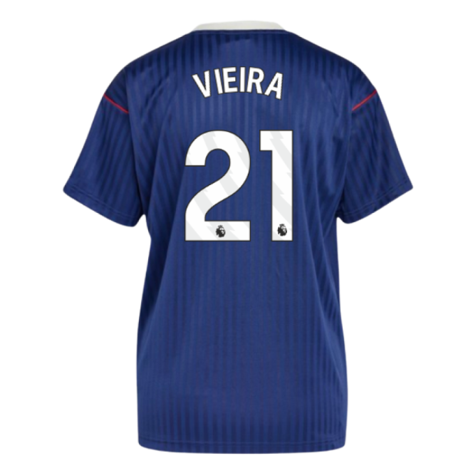 Committed Arsenal Vieira #21 Pro Series 2024-2025 Season Shirt Dyna...