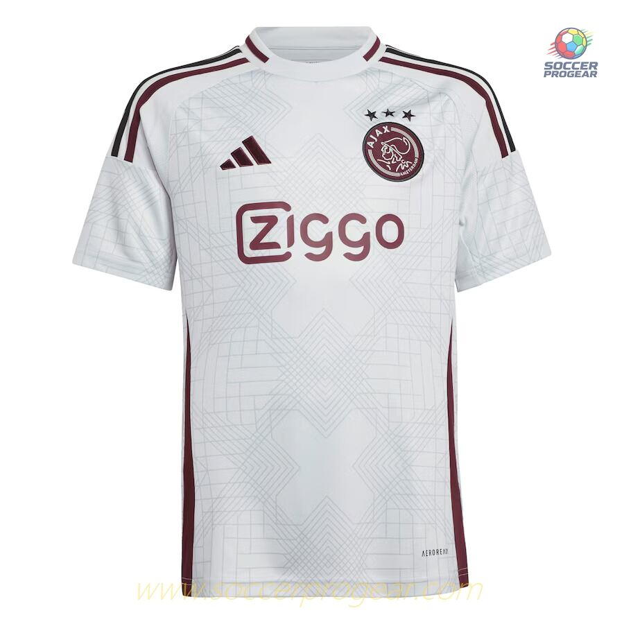 Ajax Third Youth Football Jersey 2024-2025 Season